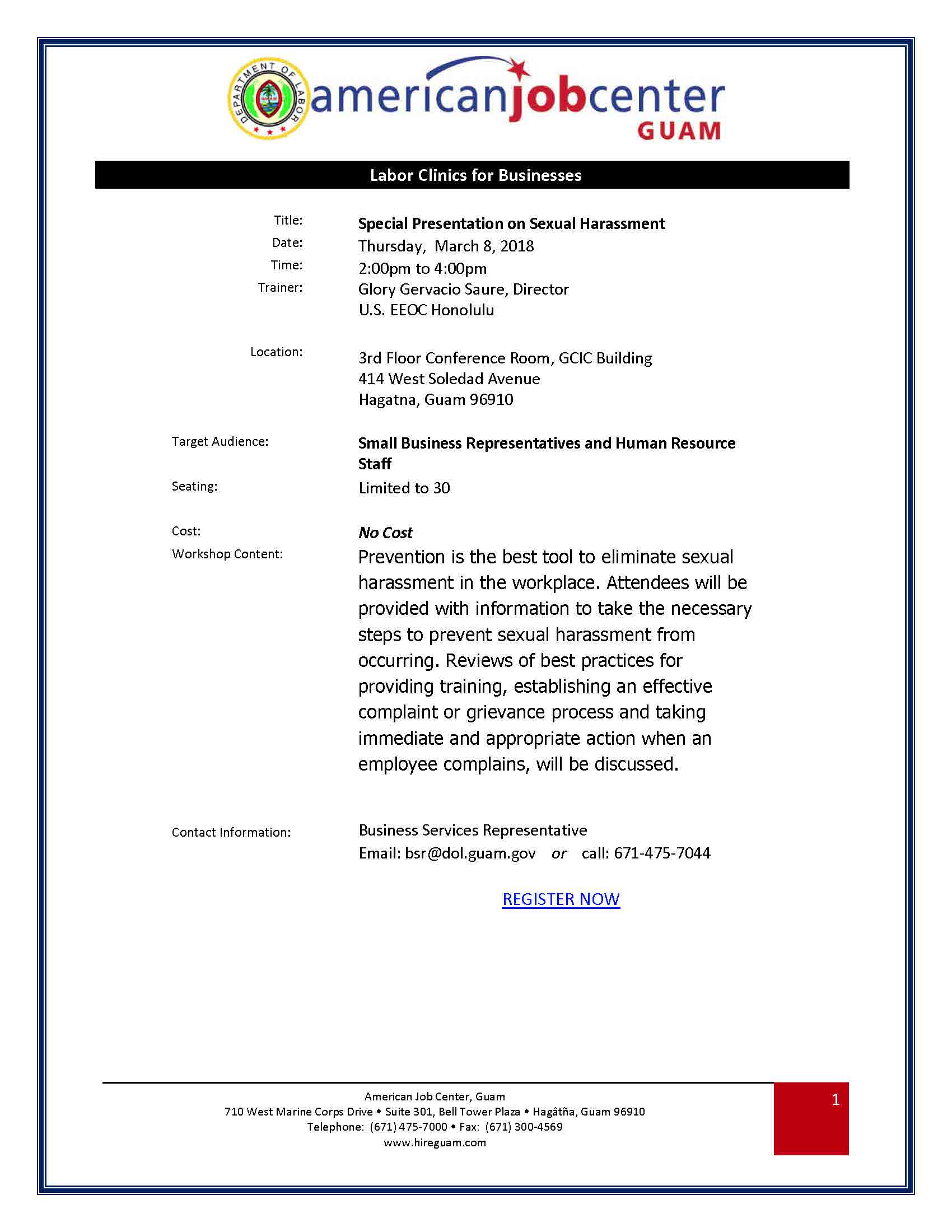 special-presentation-on-sexual-harassment-government-of-guam